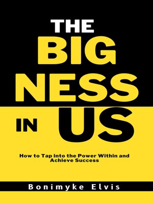 cover image of THE BIGNESS  IN  US